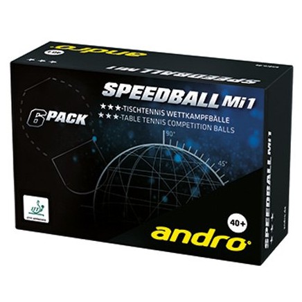 ANDRO Speedball 3 Star Mi1 40+ Box of 6 - Click Image to Close